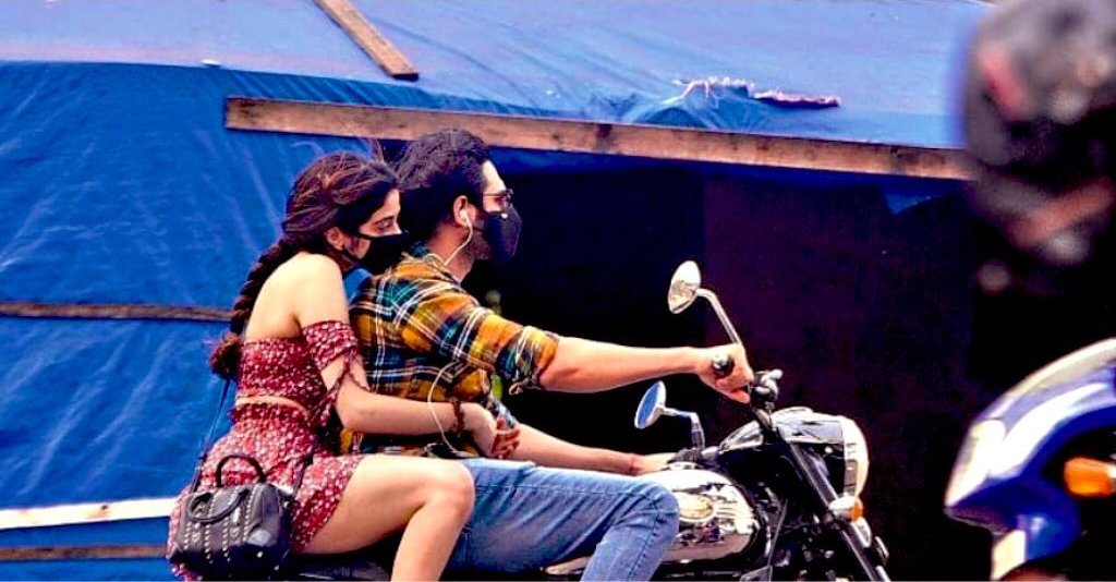 Kartik Aaryan Janhvi Kapoor Goa