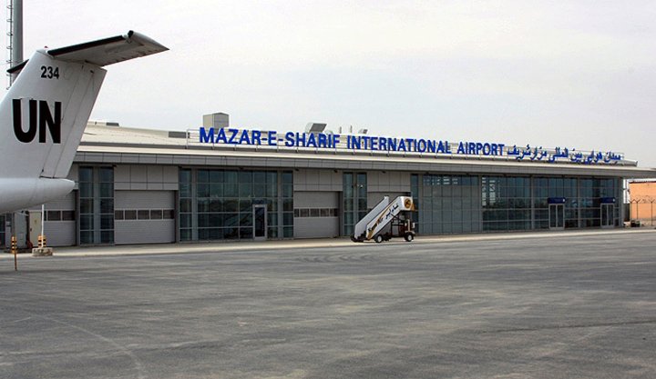 Mazar-i-Sharif airport un supplies