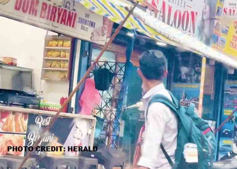 calangute food stall