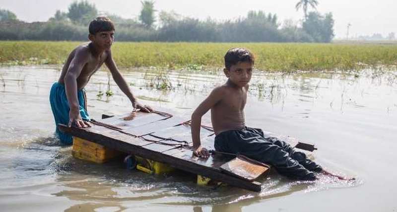 flooding in pakistan sindh province