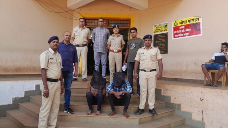 Goa-pernem police arrest migrant youth