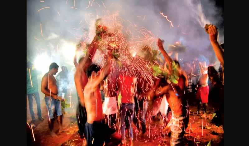 Sheni Ujo Holi festival Goa